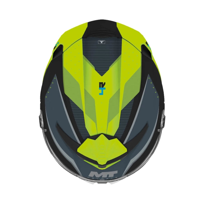 MT Thunder 4 R Wind Tunnel Motorcycle Full Face Helmet