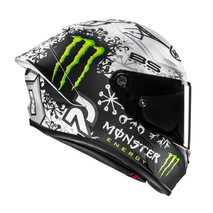 HJC RPHA 1 V2 Carbon Snow Diablo MotoGP Racing Helmet