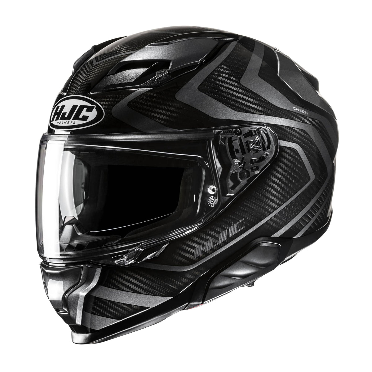HJC F71 Carbon Nevio Motorbike off-road Helmet – Black