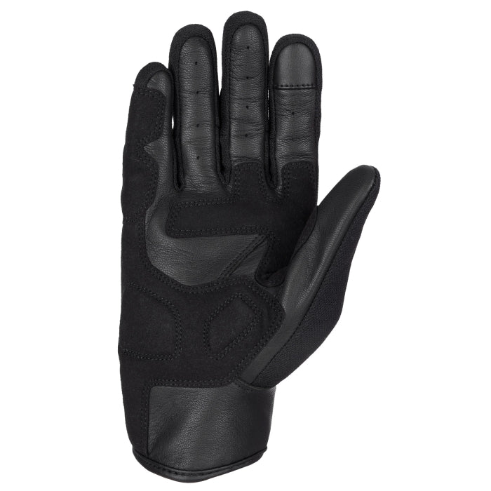 Oxford Dakar 1.0 Men’s Summer Motorcycle Gloves Stealth Black