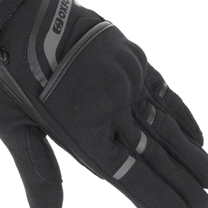 Oxford Dakar 1.0 Men’s Summer Motorcycle Gloves Stealth Black