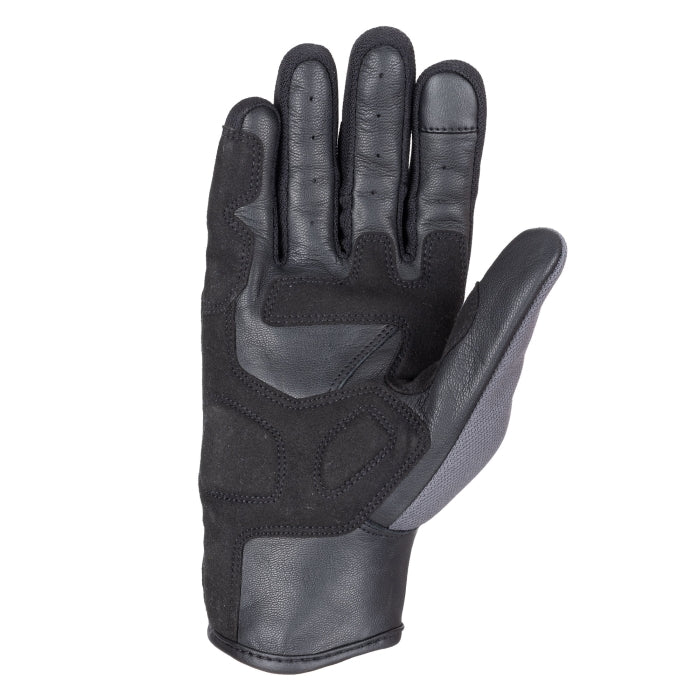 Oxford Dakar 1.0 Men’s Summer Motorcycle Gloves Charcoal / Yellow
