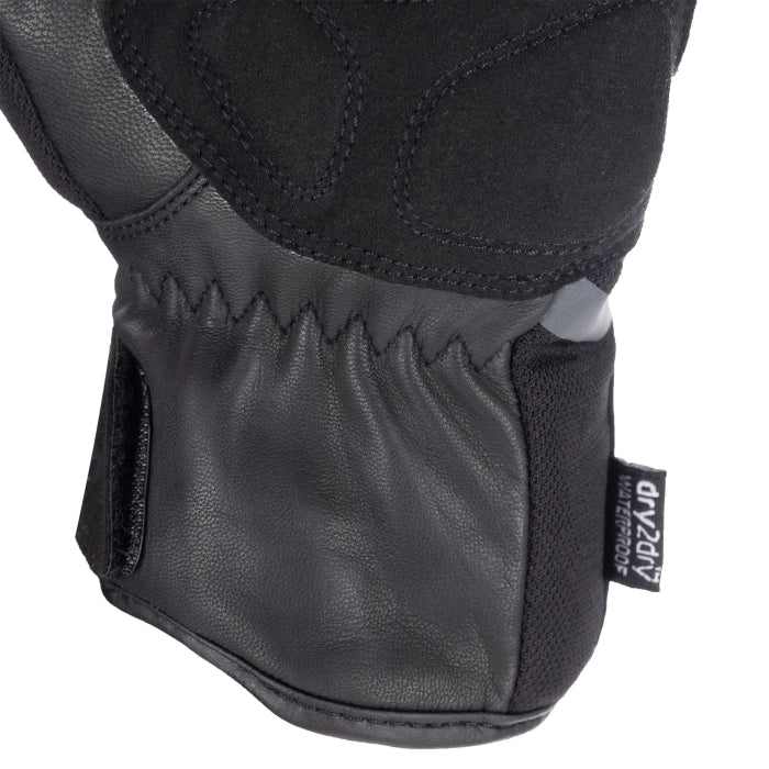 Oxford Dakar 1.0 Men’s Waterproof Motorcycle Gloves  Stealth Black