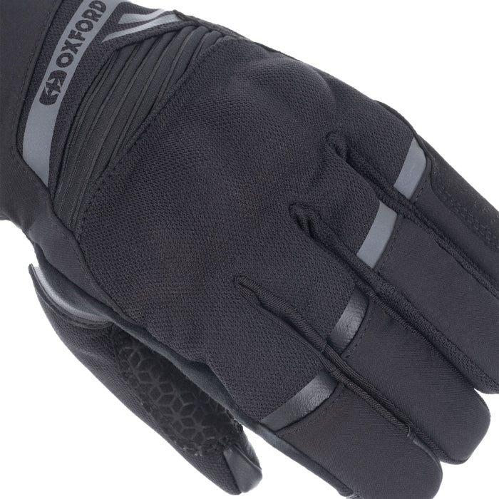 Oxford Dakar 1.0 Men’s Waterproof Motorcycle Gloves  Stealth Black
