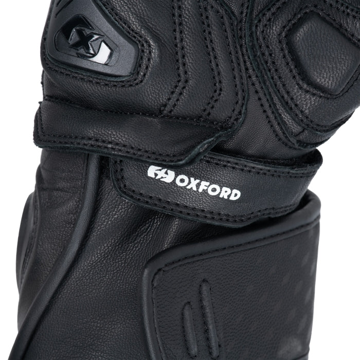 Oxford Nexus Men Sports Motorcycle Gloves Black White