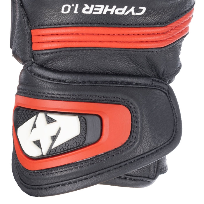 Oxford Cypher 1.0 Men’s Sports Glove Stealth Black White Red