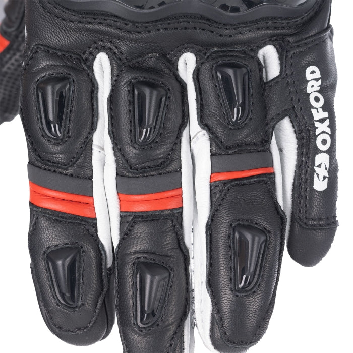 Oxford Cypher 1.0 Men’s Sports Glove Stealth Black White Red