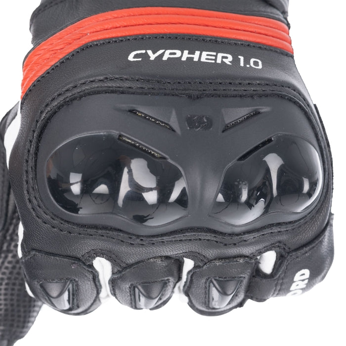 Oxford Cypher 1.0 Men’s Sports Glove Stealth Black White Red