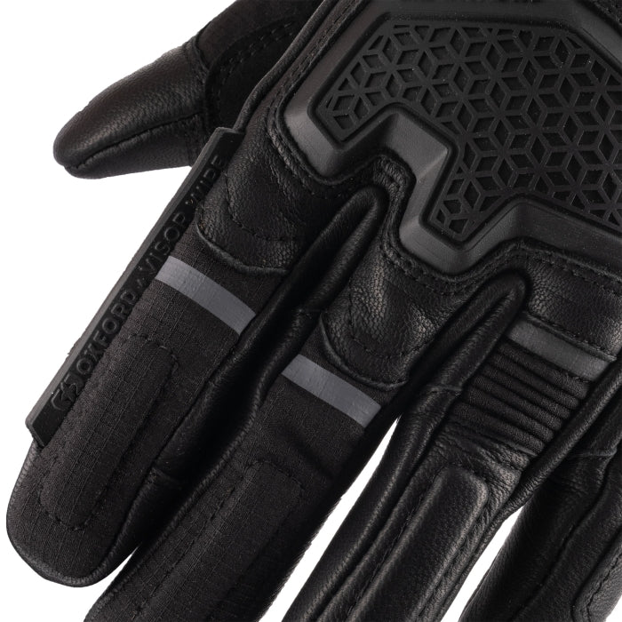 Oxford Vancouver 2.0 Dry2Dry Waterproof Men’s Motorcycle Glove Black 