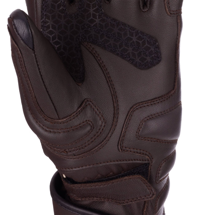 Oxford Hamilton Men's Winter Motorcycle Gloves Brown