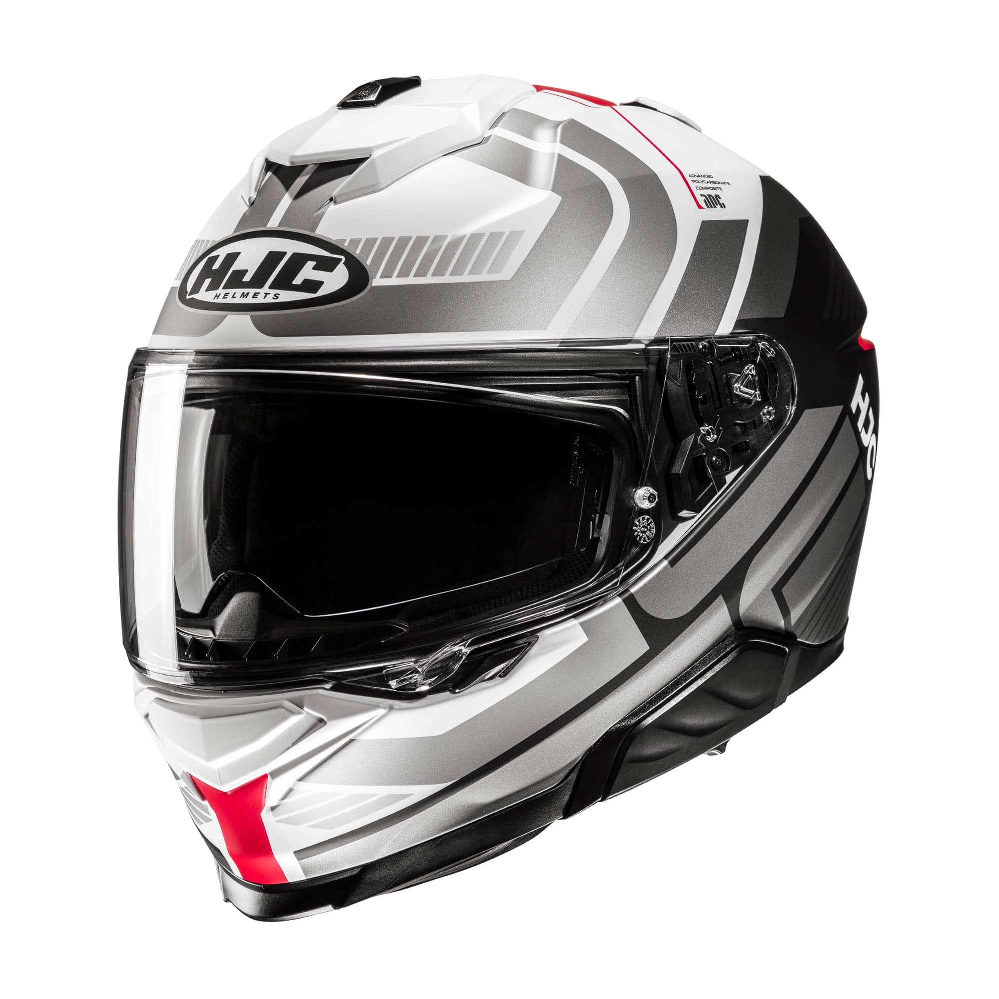 HJC I71 Viz full-face helmet – bold graphic design – helmet- red