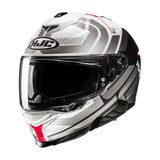 HJC I71 Viz full-face helmet – bold graphic design – helmet- red