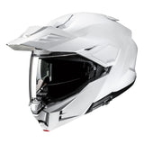 HJC I80 Plain adventure touring modular Pearl white 