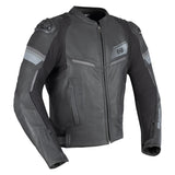 Oxford Cypher 1.0 Men’s Leather Motorcycle Jackets Stealth Black maximomoto.uk!
