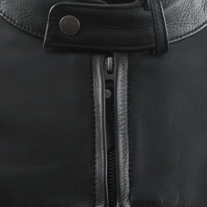 Oxford Route 73 3.0 MS Miotorcycle Leather Motorcycle Jacket Black