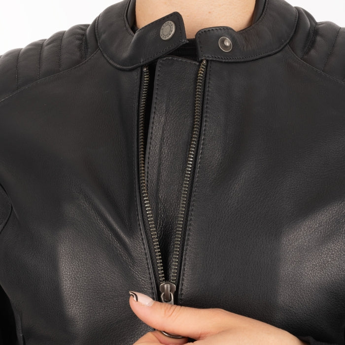 Oxford Radley Women's Leather Motorcycle Jacket 