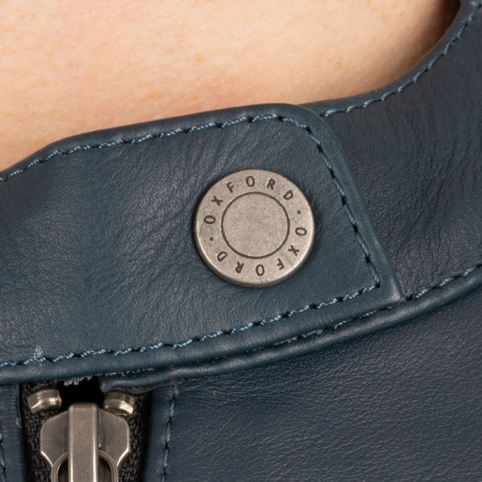 Oxford Radley Women's Leather Motorcycle Jacket 