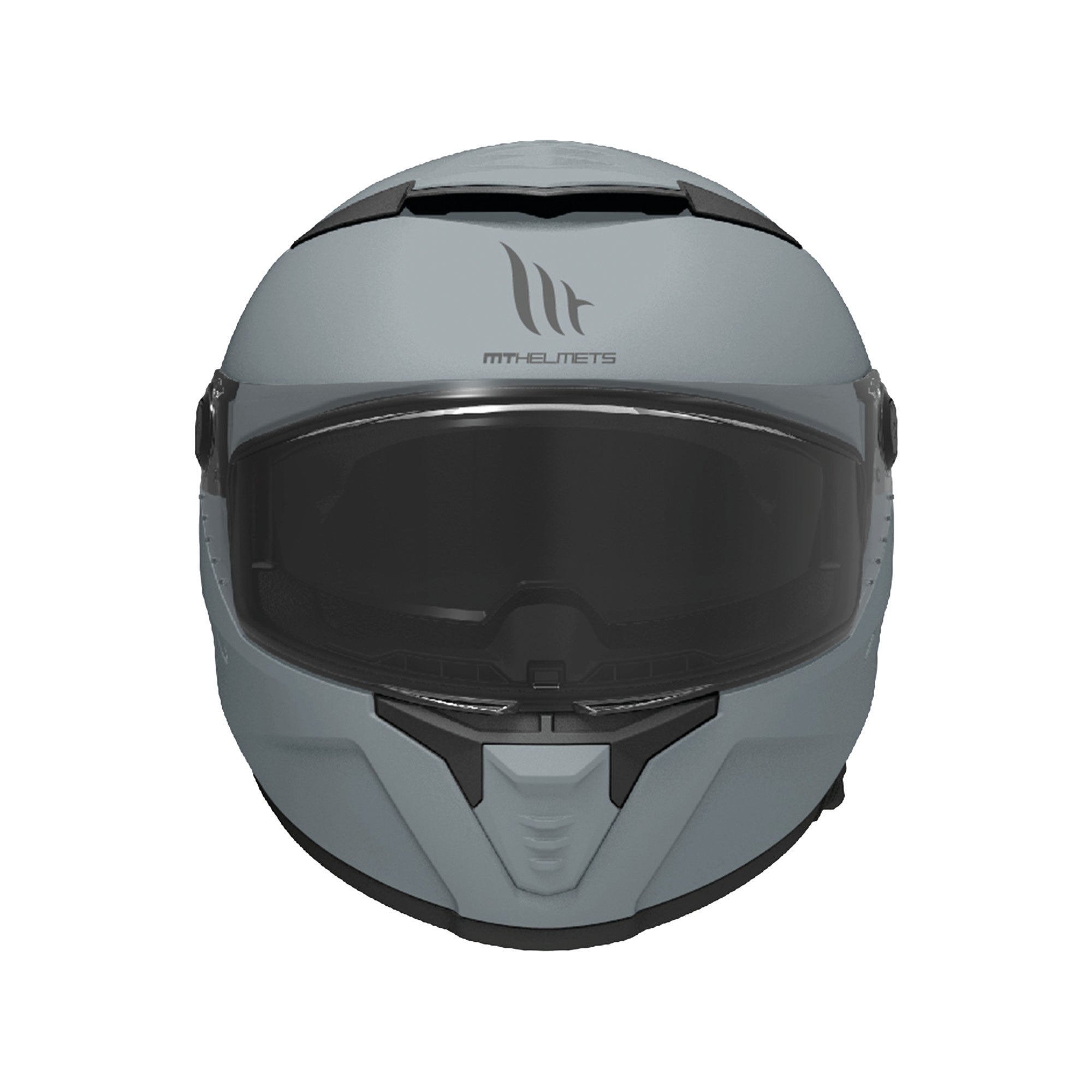 MT Thunder 4 SV Plain Full Face Motorcycle Helmet Grey
