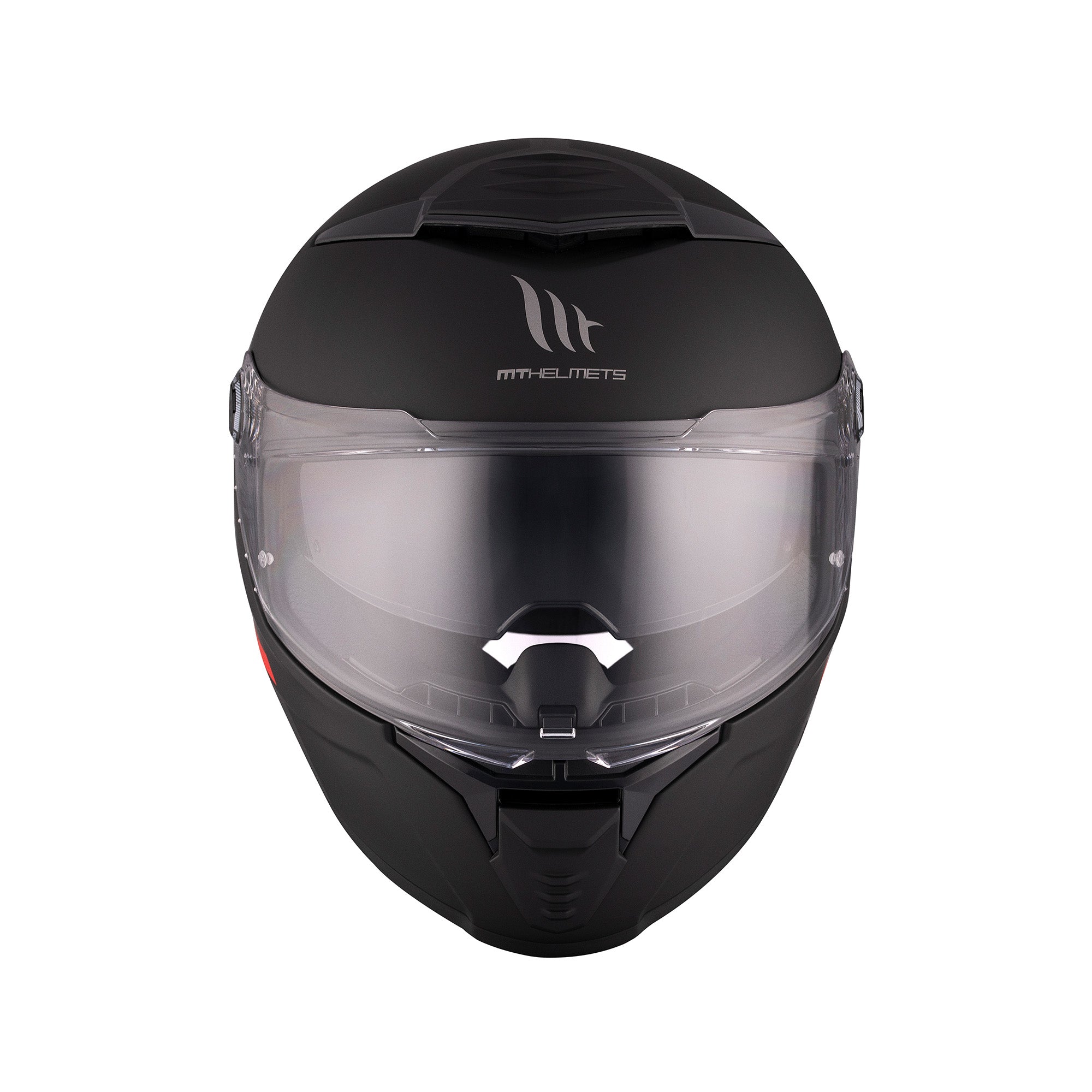 MT Thunder 4 SV Plain Full Face Motorcycle Helmet Black