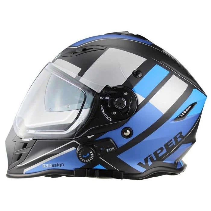 Viper RSV141 Bluetooth Full Face Urban Motorcycle Helmet