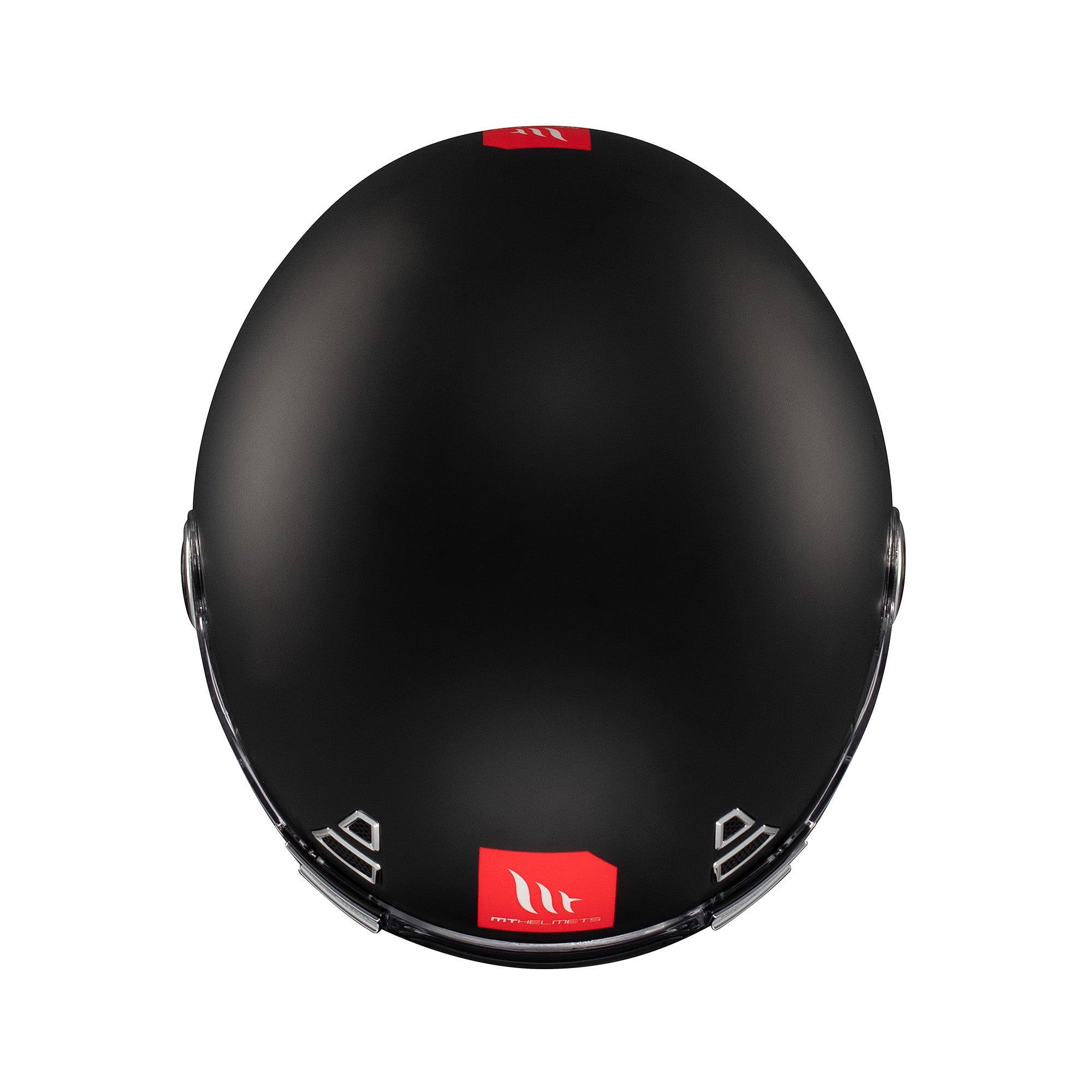 MT Jarama SV Plain Full Face Motorcycle Helmets Black 