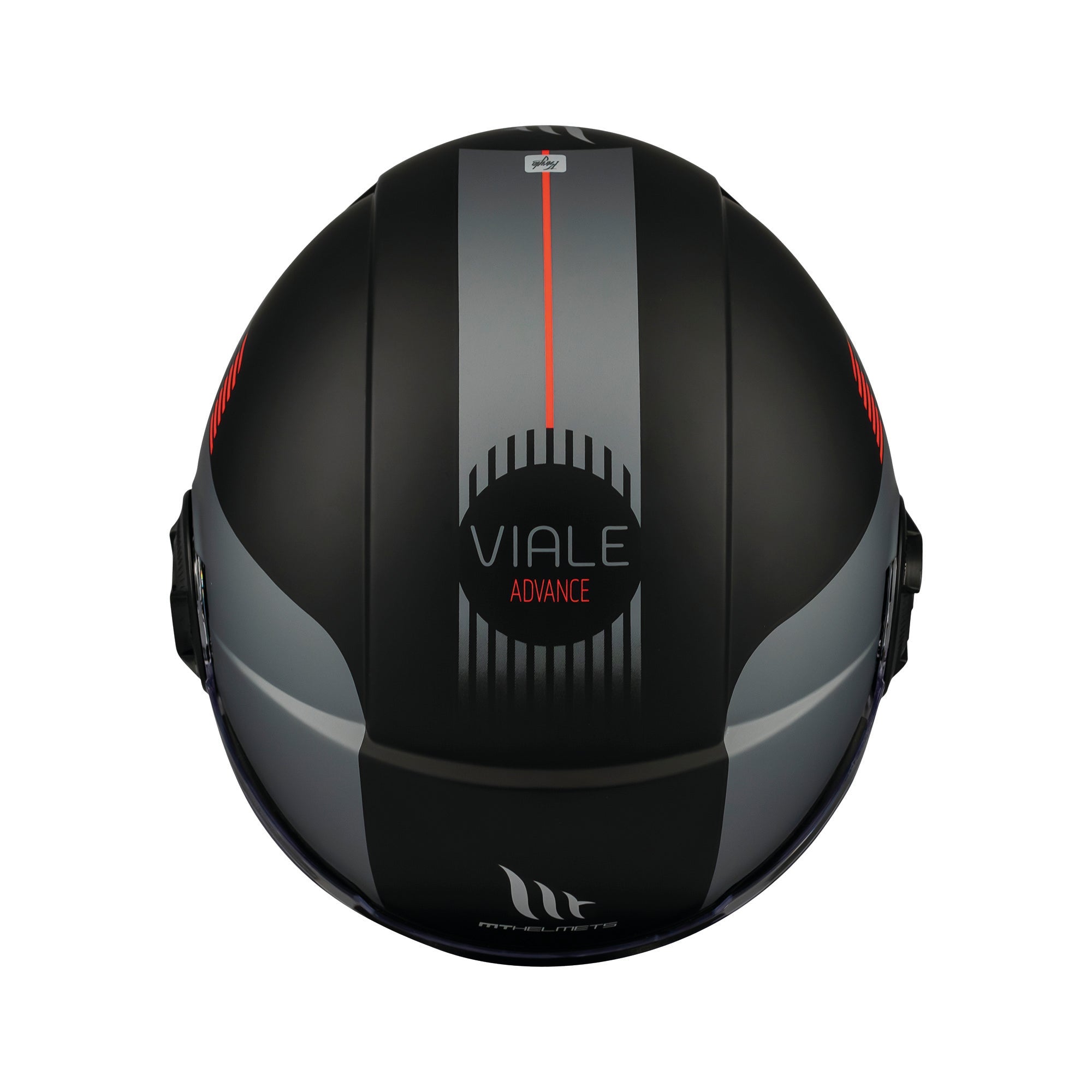MT Viale Advance Jet Motocycle Helmets Black 