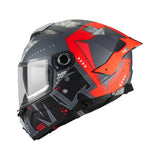 Thunder 4 R Canvas C5 Motorcycle Full Face Helmet