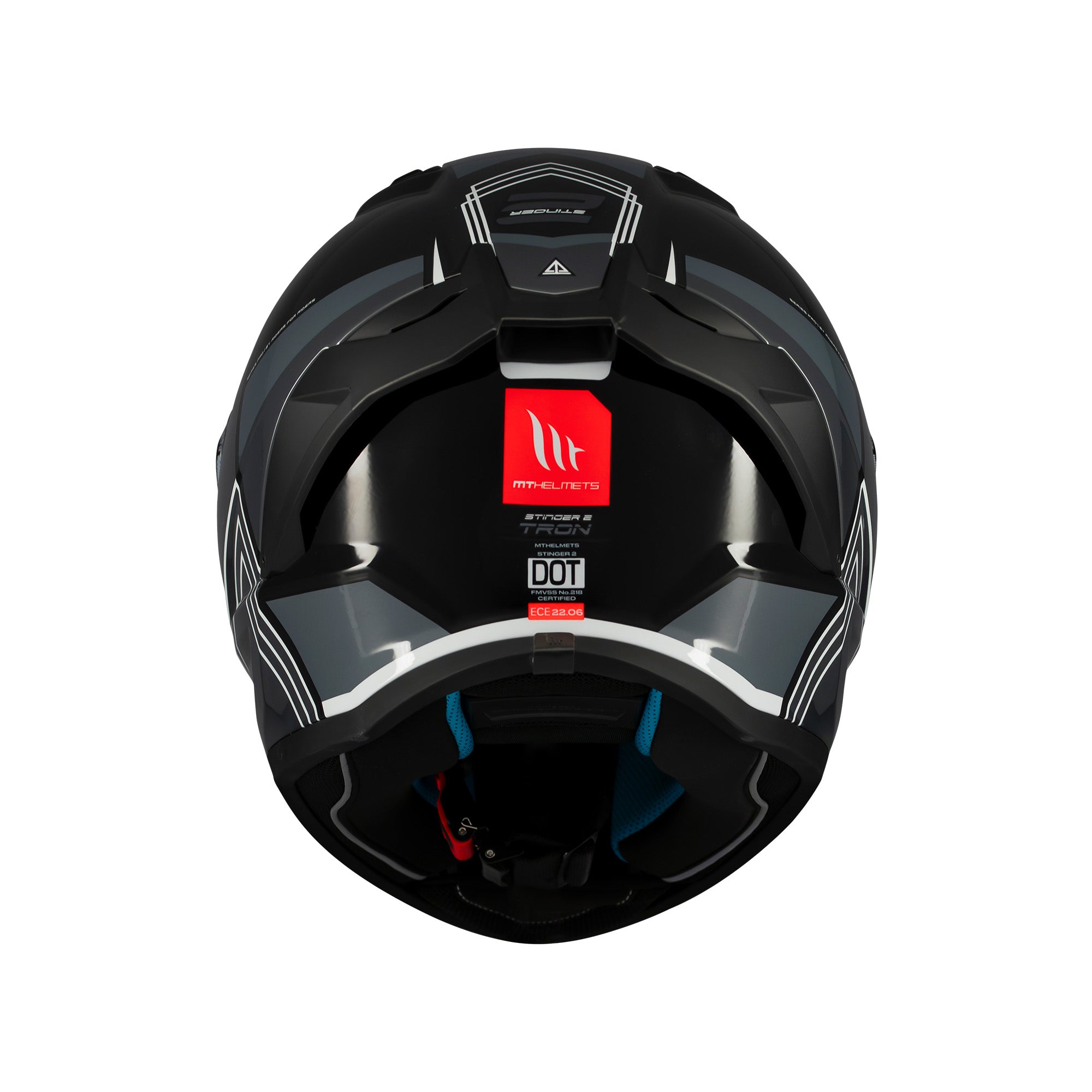 MT Stinger 2 Tron Full Face Motorcycle Helmets Black