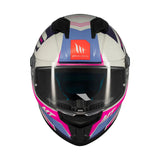 MT Stinger 2 Tron Full Face Motorcycle Helmet Pink Purple