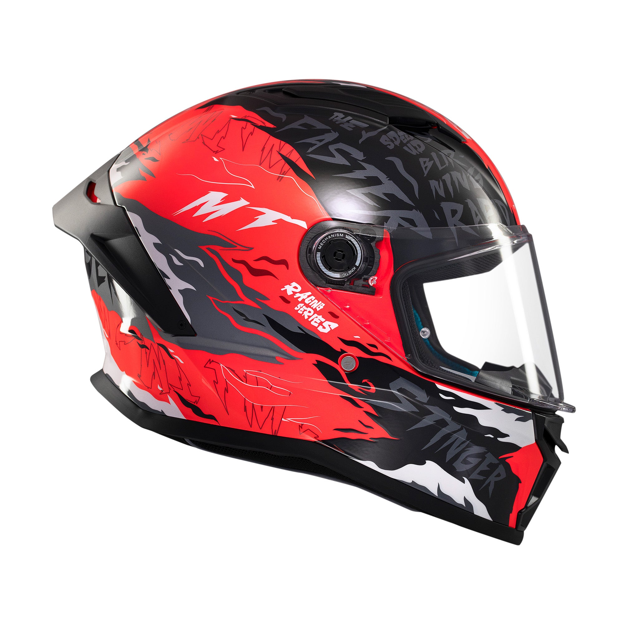 MT Stinger 2 Ardent Motorcycle Full Face Helmets Red