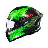 MT Stinger 2 Ardent Full Face Motorcycle Helmets Green