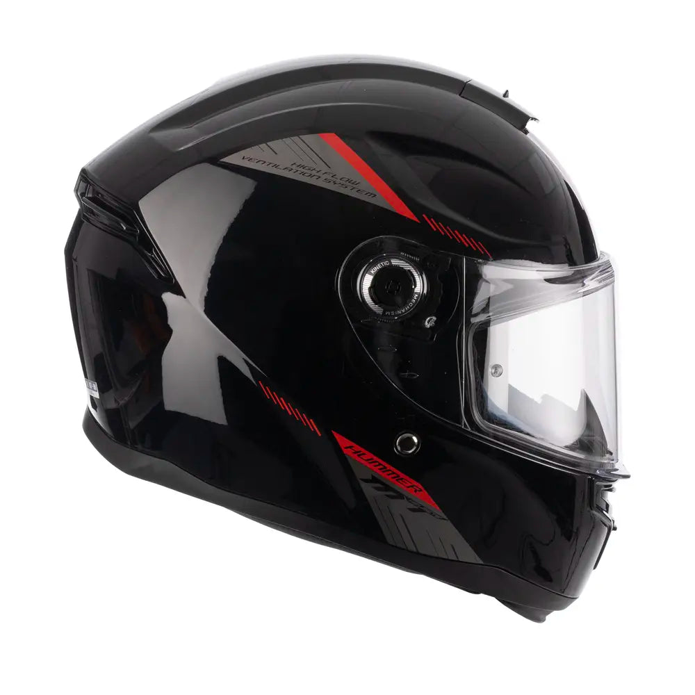 MT Hummer S Solid Racing Motocycle Helmets Gloss Black 
