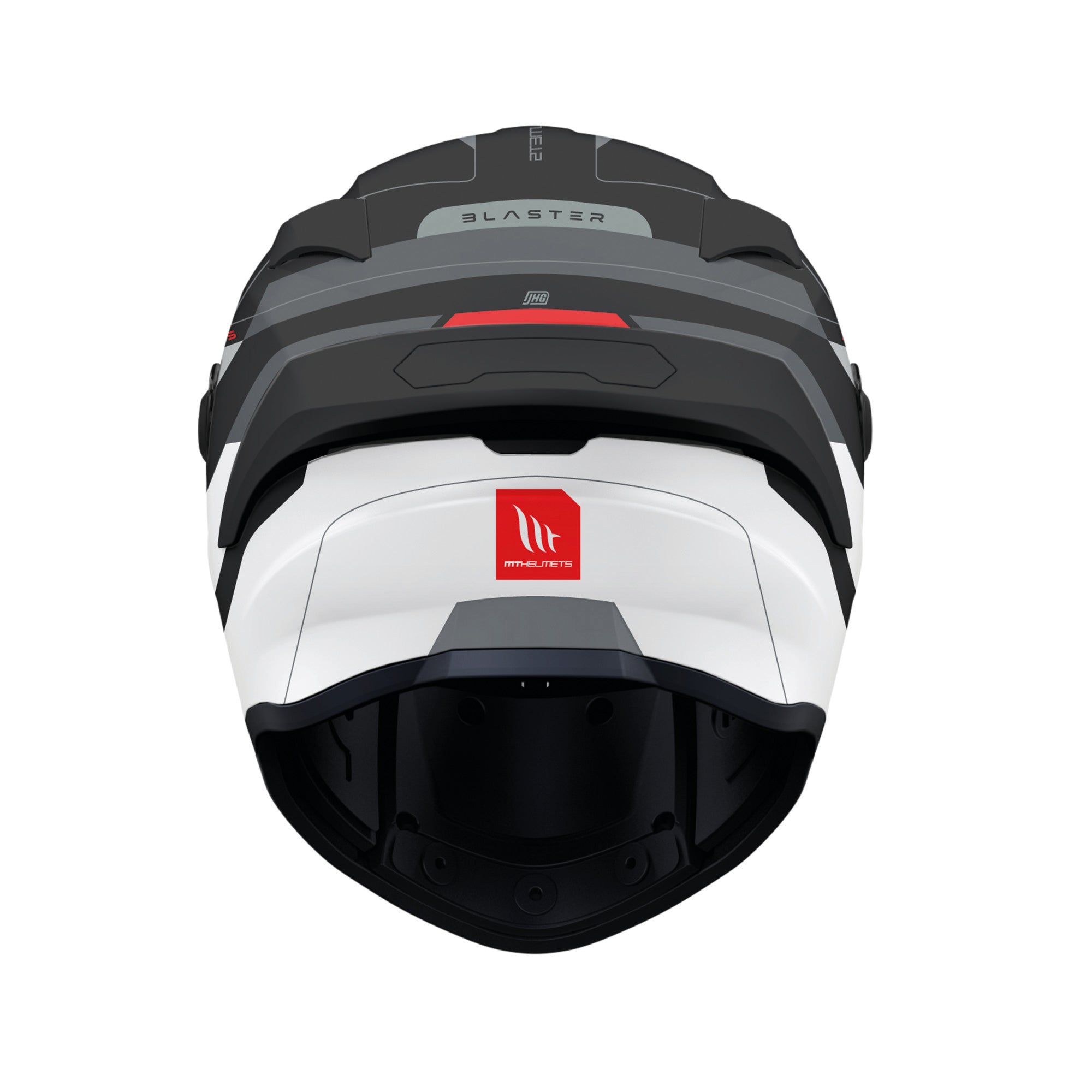 MT Targo Blaster S Touring Motorcycle Full Face Helmet Grey