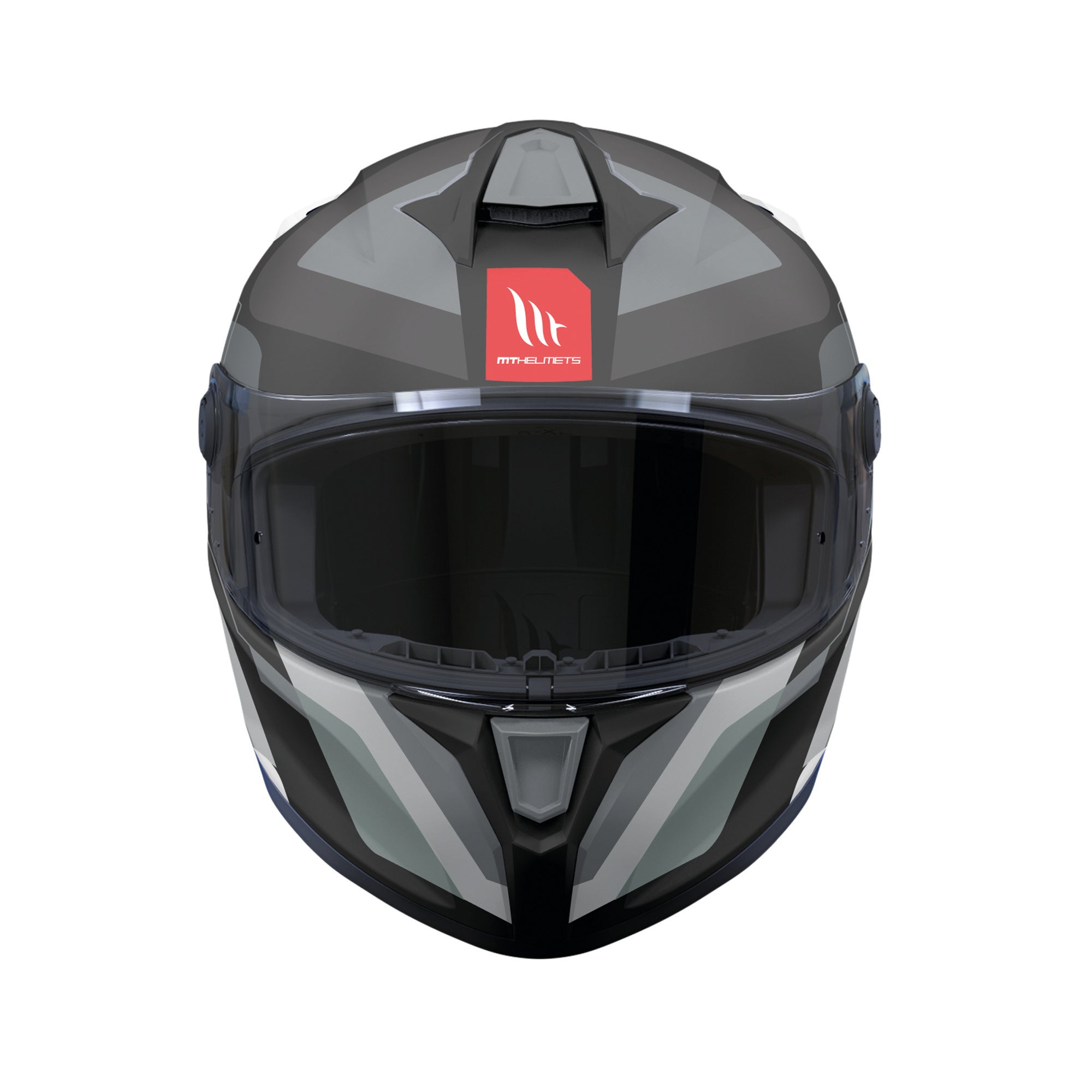 MT Targo Blaster S Touring Motorcycle Full Face Helmet Grey