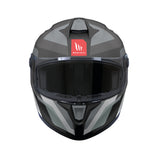 MT Targo Blaster S Touring Motorcycle Full Face Helmet Grey
