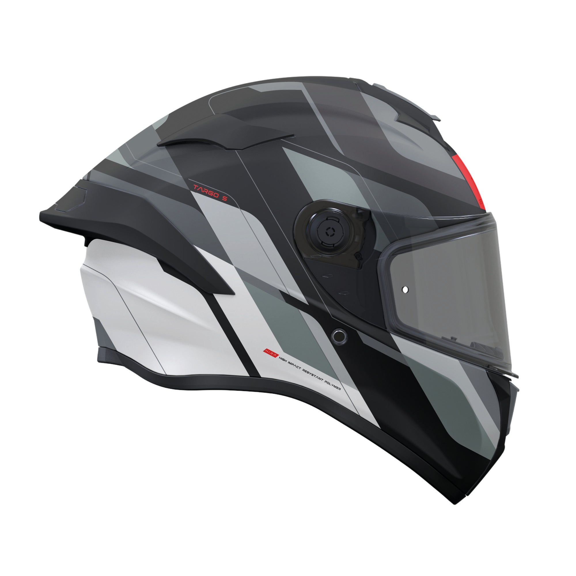 MT Targo Blaster S Touring Motorcycle Full Face Helmet Grey