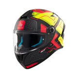 MT Targo S Brik Sports Motercycle Helmets Fluo maximomoto.uk!
