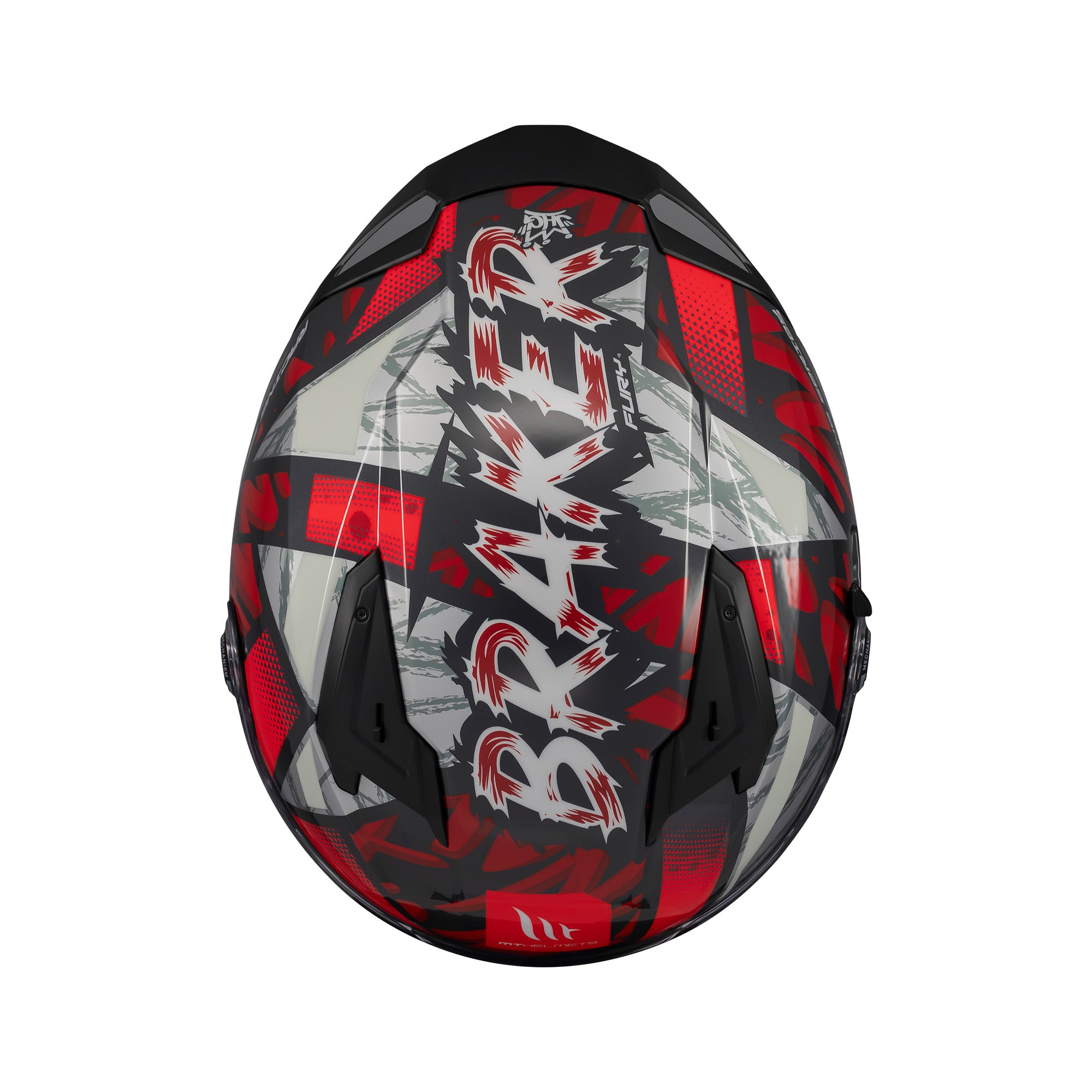 MT Braker SV Fury Touring Motorcycle Helmets Red