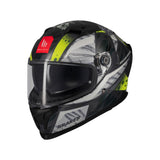 MT Braker SV Fury Touring Motorcycle Helmets Fluo