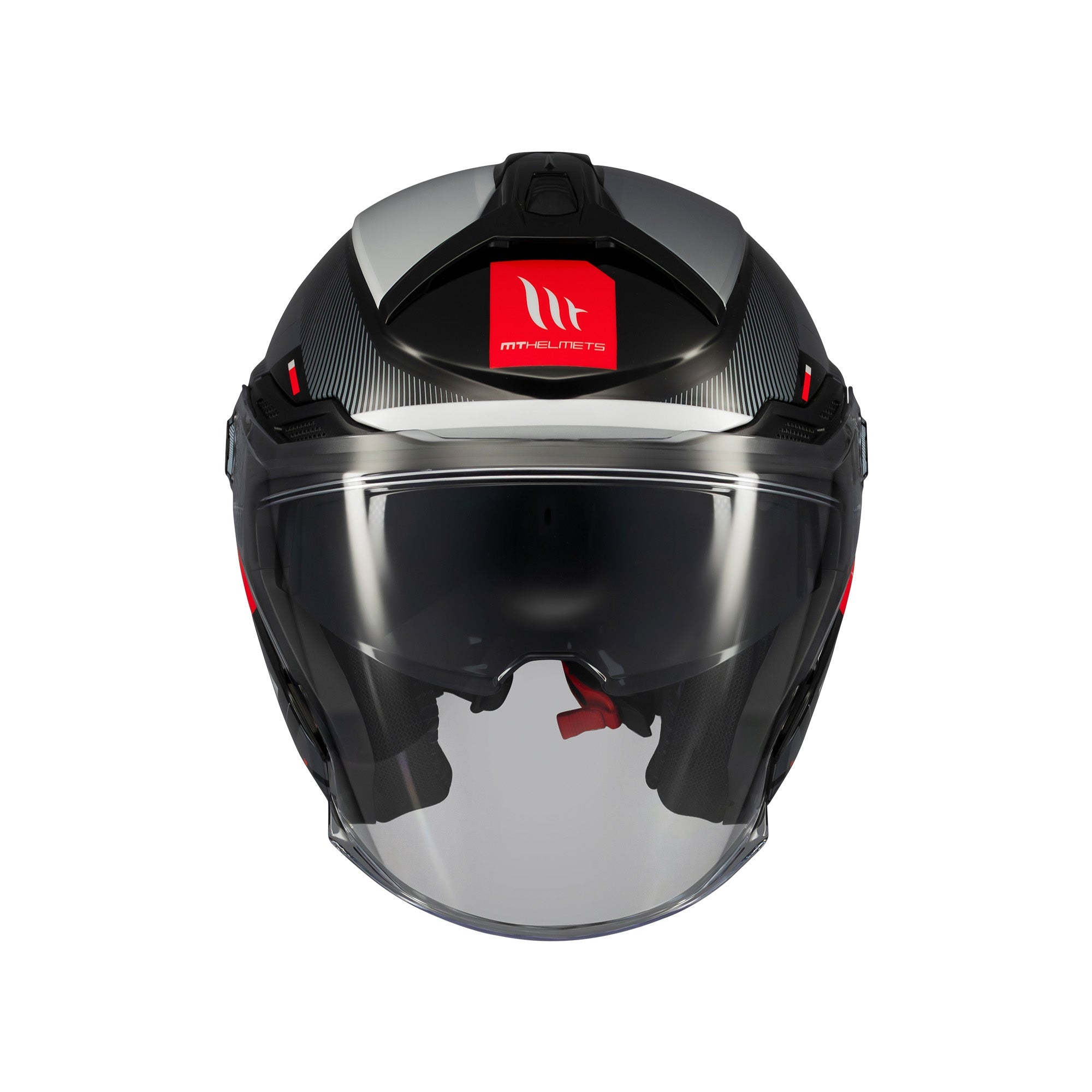 MT Cosmo Silence Open Face Motorcycle Helmets Black 