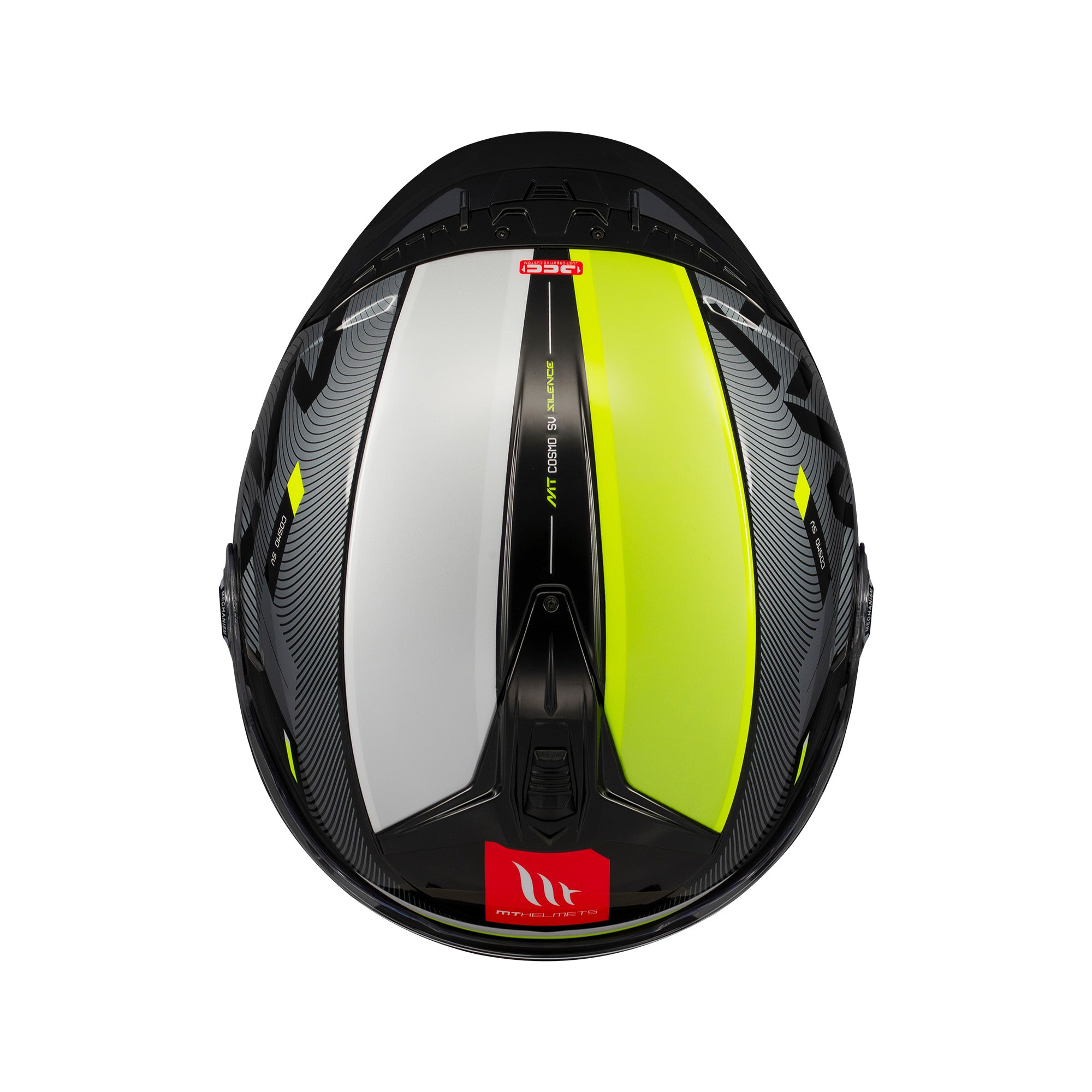 MT Cosmo Silence Open Face Motorcycle Helmets Fluo
