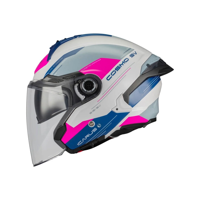 MT Cosmo SV Icarus Motorcycle Open Face Helmet