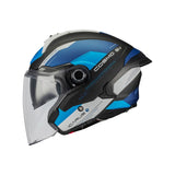 MT Cosmo SV Icarus Motorcycle Open Face Helmet