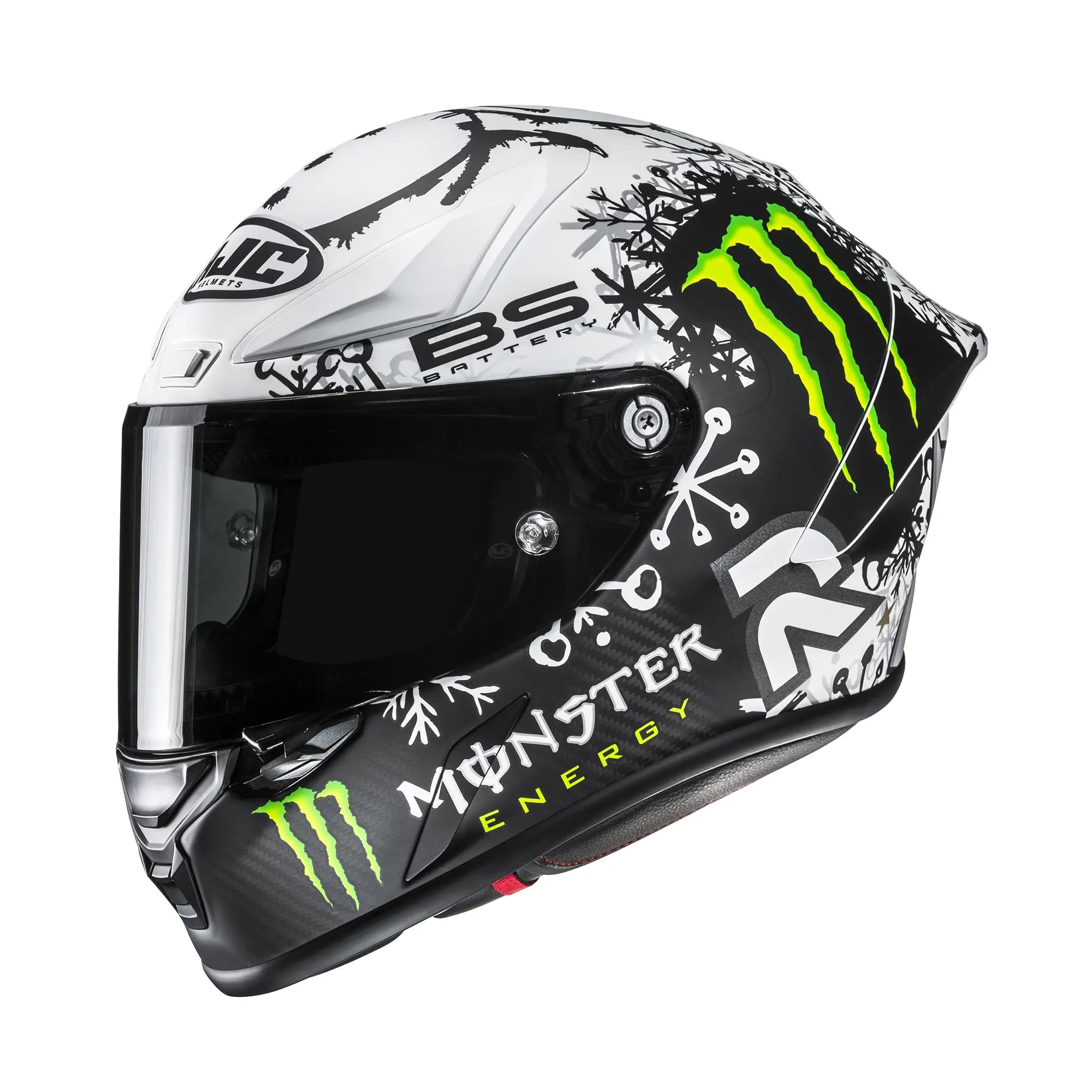 HJC RPHA 1 V2 Carbon Snow Diablo MotoGP Racing Helmet