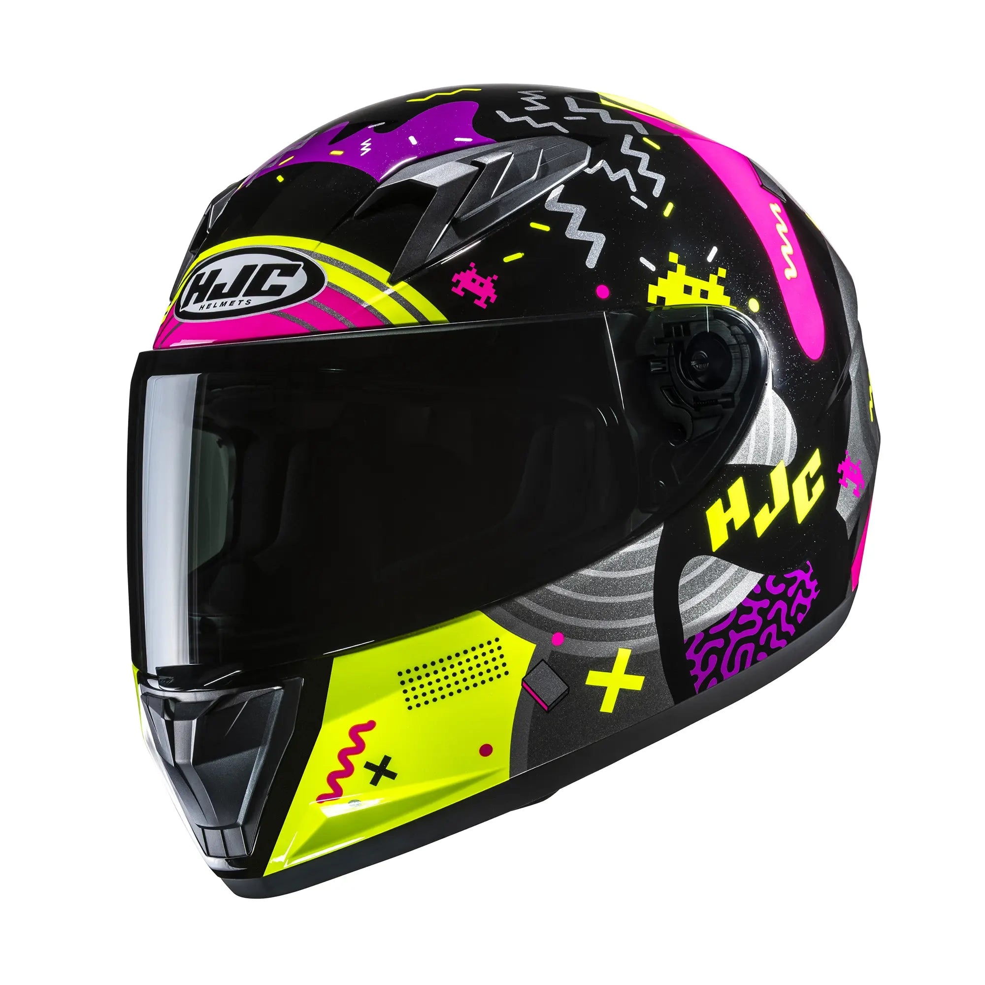 HJC Y10 Mika MC3H Kids Motorcycle Helmet Yellow