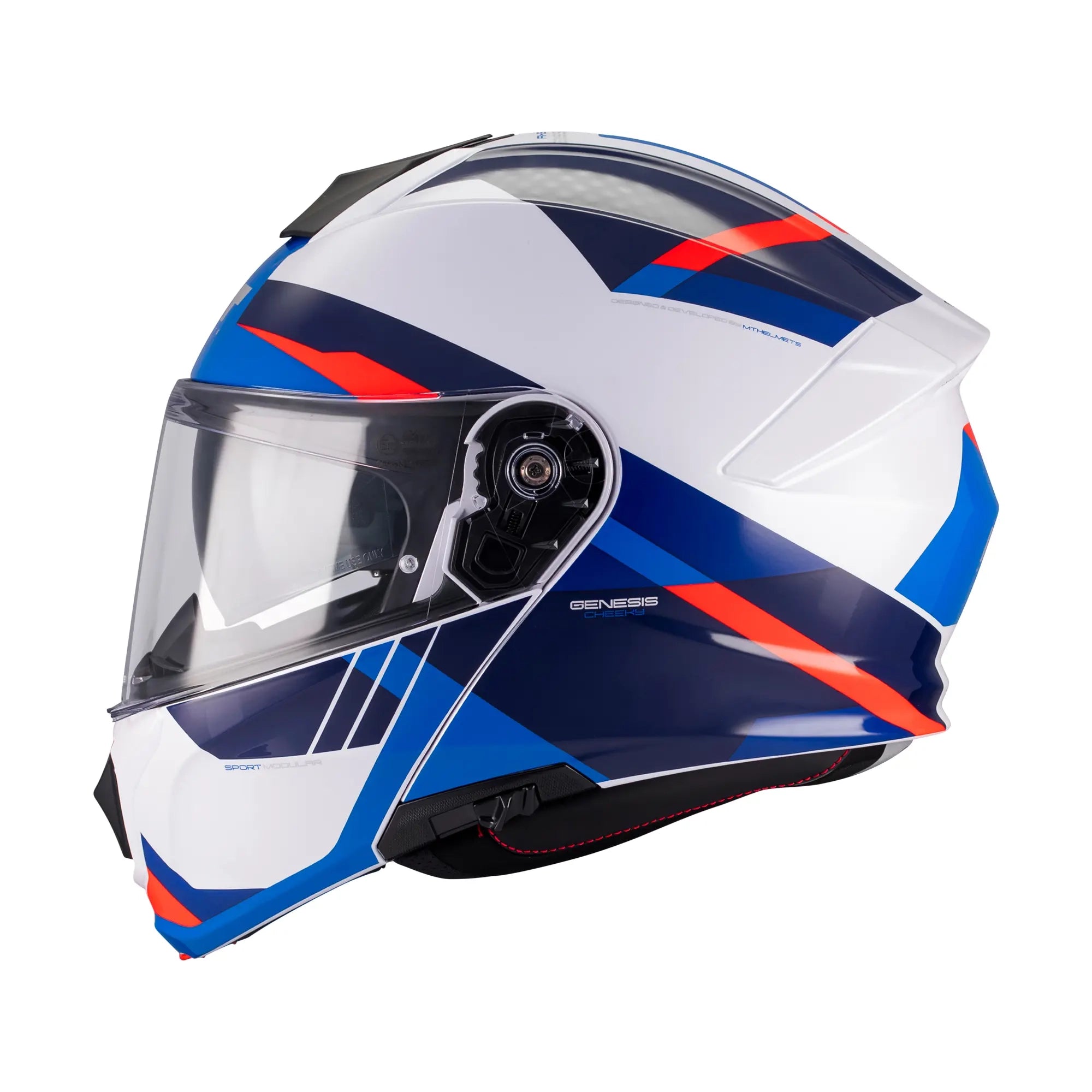 MT Genesis R Cheeky Motorcycle Modular Helmet