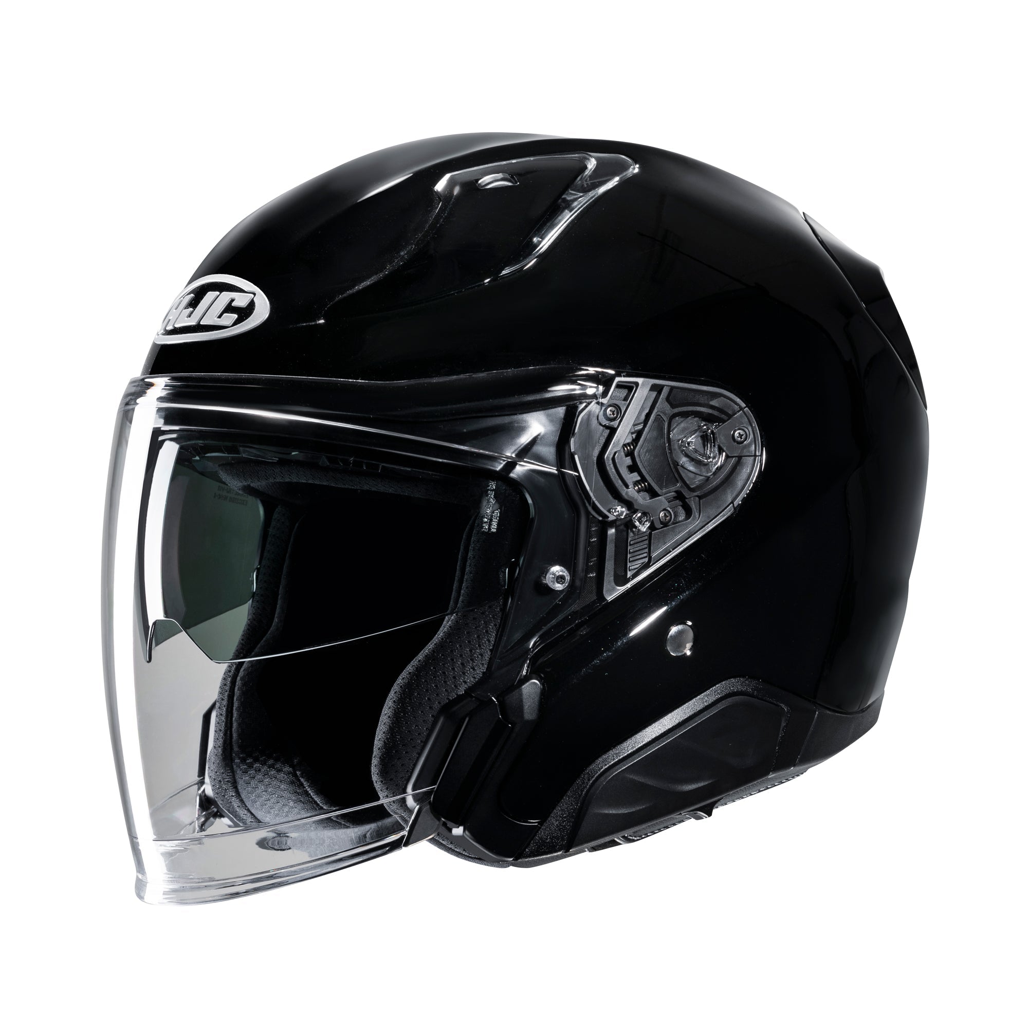 HJC RPHA 31 Plain Open Face Helmet Black 