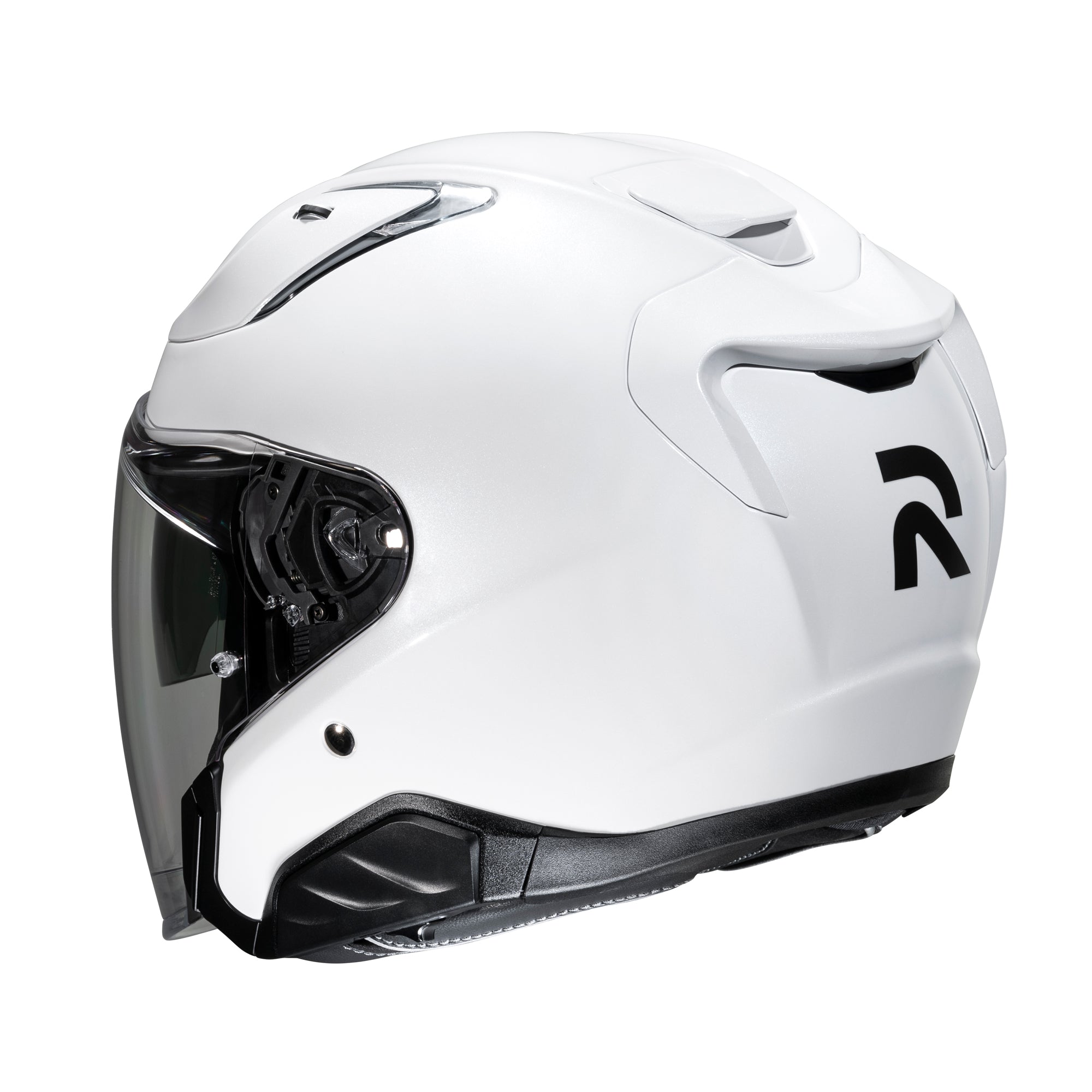 HJC RPHA 31 Plain Open Face Helmet Pearl White 