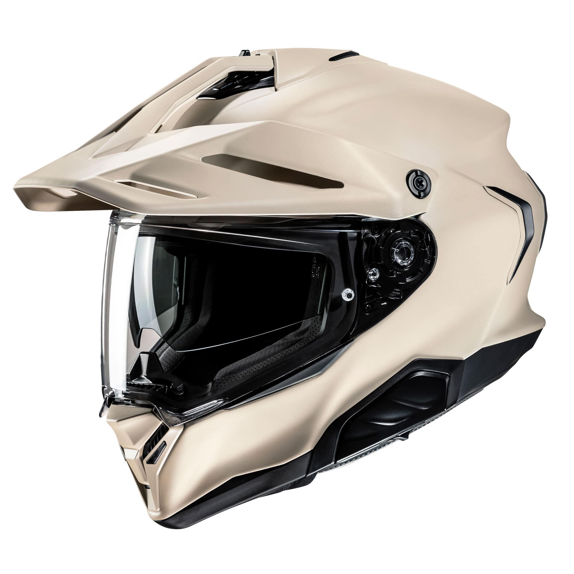 HJC RPHA 60 Plain Motorcycle Dual-sport Helmet Matt Sand Biege 