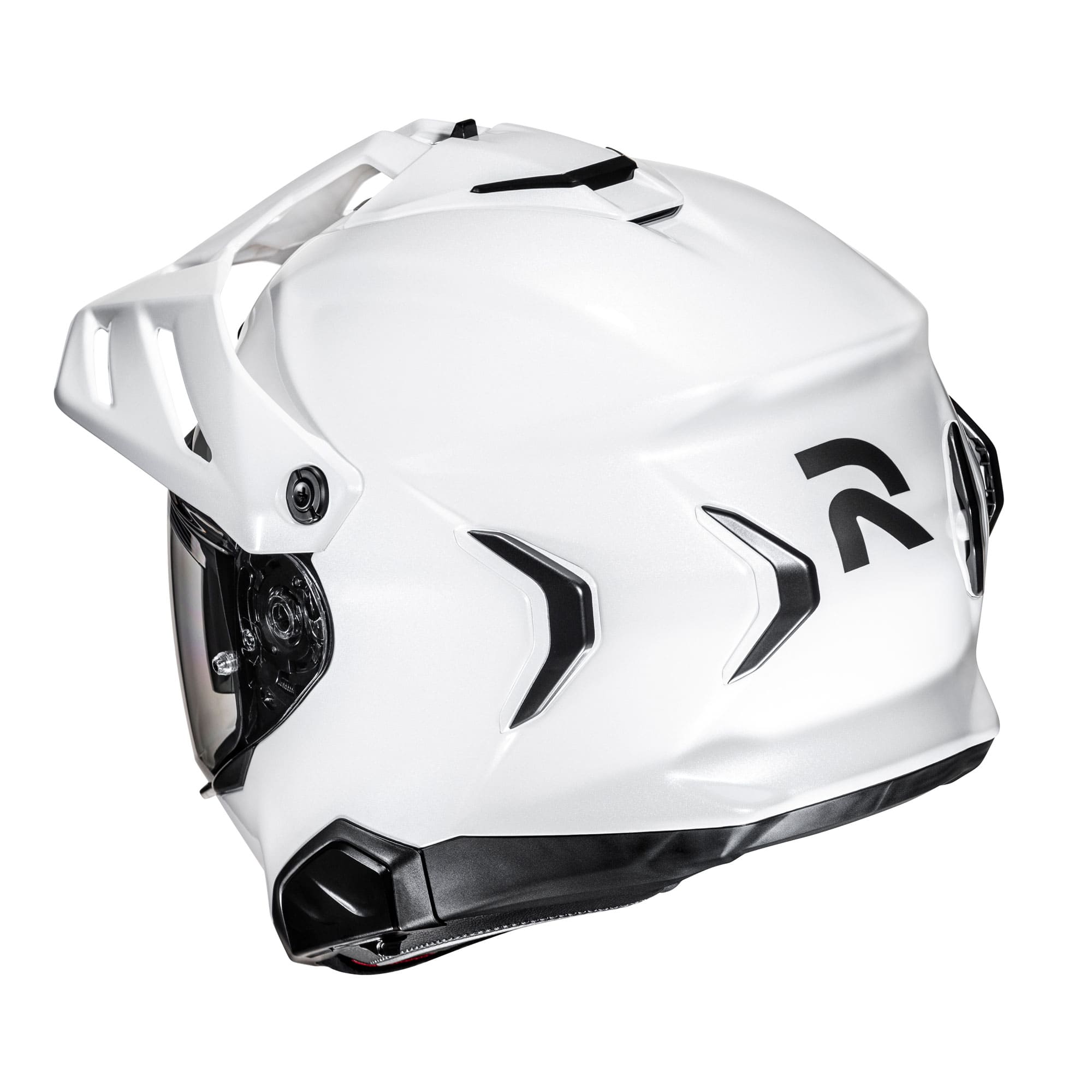 HJC RPHA 60 Plain Motorcycle Dual-sport Helmet Pearl White 